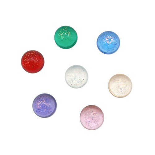 Resin Round Face Flat Bottom Star Magic Ear Accessories Hair