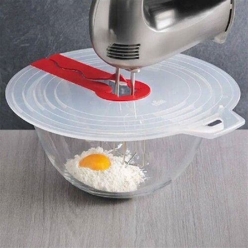 Baking Bowl Lid Kitchen Cooking Tools Silicone Splash-proof