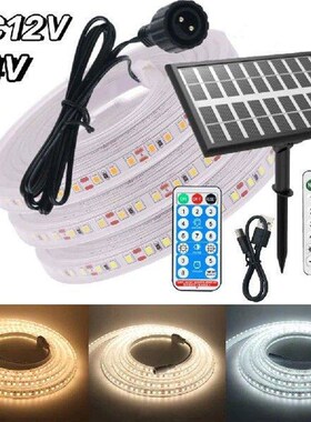 DC 12V 24V LED Strip Solar Lamp SMD 2835 120LEDs/M Flexible