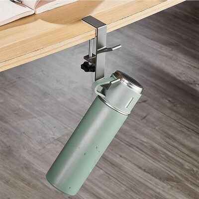 Bag Hanger for Desk Key Holder Punchfree Table Hook Wall Ha