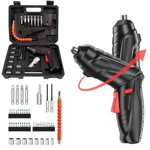 4.2V Electric Drill Cordless Power Tools Set Household Maint