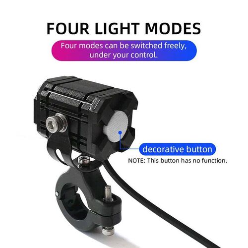 Universal Motorcycles Headlight Fog Light Led Auxiliary Driv