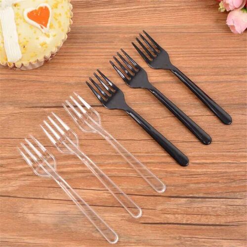 95 Pcs Plastic Utensils Dessert Forks Tableware Disposable C
