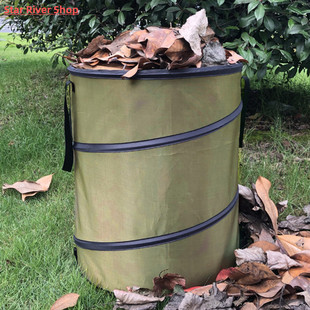 Bag Garden Garbage Trash Pop Collapsible Storage Portable