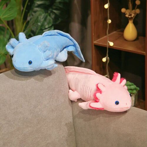 45cm Cute Salamander Plush Toys Simulation Dinosaur Ambystom
