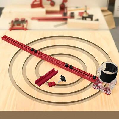 lumnum lloy Router Crcle Cuttng Jg,Extended 3 n 1 Router Mll