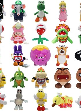 Super Mario Bros. Wonder?Plush Toy Mairo Luigi Princess Pea