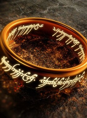 Lord Of The Finger Rings Movie Ring the same ring inside and