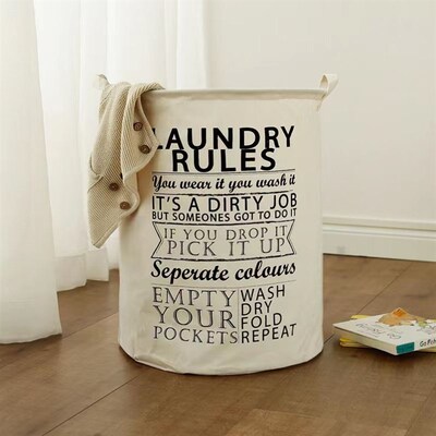 storage laundry waterproof basket folding dirty clothes big