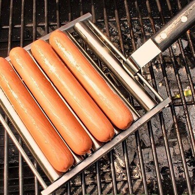 Hot Dog Roller Sausage Roller Stainless Steel Hot Dog Grill