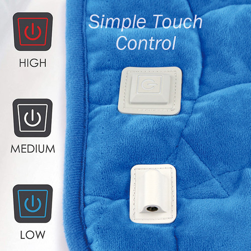 Weighted Body Pad with Warmer 3 Warmth Settings BPA-Free Non