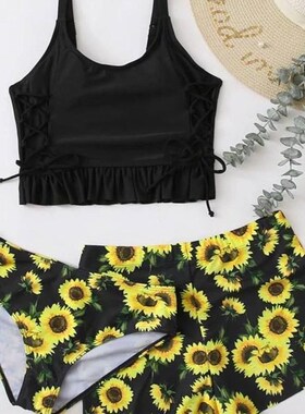 swimsuit women swimming suit swimwear for bikini泡温泉泳衣女