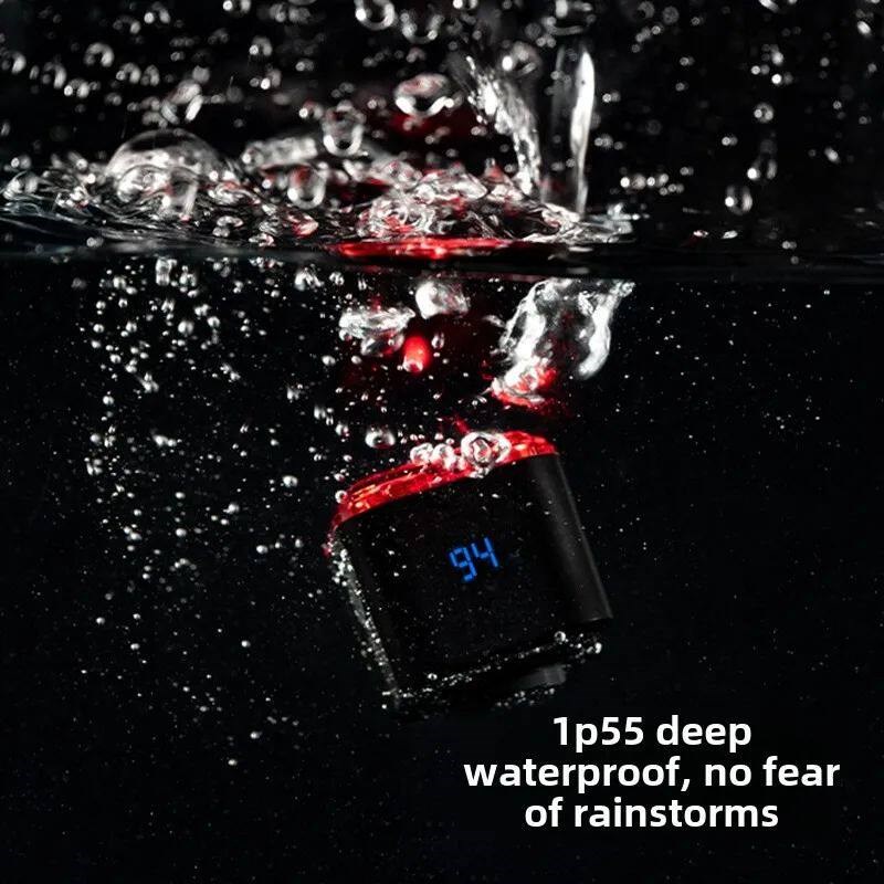Bicycle Smart Tail Light Auto Brake Sensing Waterproof Recha图片