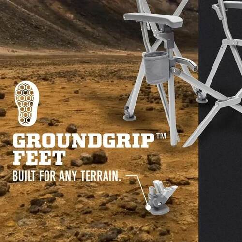 Charcoal Foldable Chair Trailhead Collapsible Camp Chair Cha