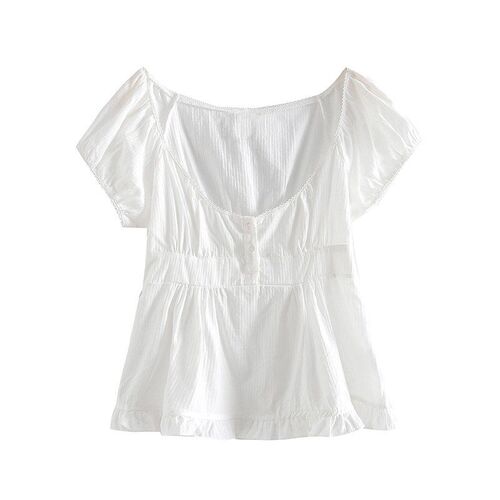 PUWD Slim Girls Sweet Tshirts 2022 Summer Fashion Ladies Sty