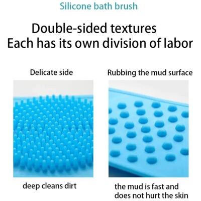 Body Sponge Silicone Brushes Bath Towels Scrubber Rubbing Ba
