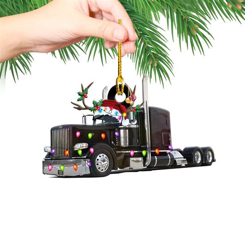 christmas Ornaments Hanging Gift Product Family Creative Car