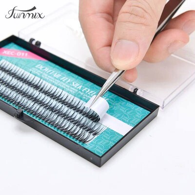 Popular Natural Fishtail  Type Fashion Dovetail Fly Eyelash