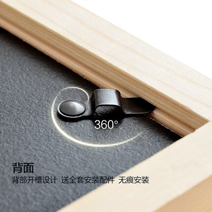 金思妮实木照片墙相框墙03框客厅卧室7寸相框挂墙像片创意