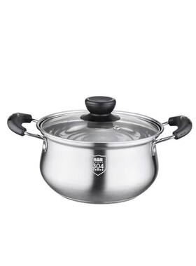 Stainless steel milk pan pot cooking pot pot milk thickened