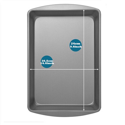 Bake Roasting Cake Pan Rectangle Bakeware Baking Non-Stick