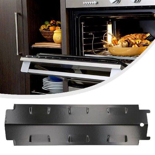 4Pcs Heat Tents Plate Shield Stainless Steel Gas Grill