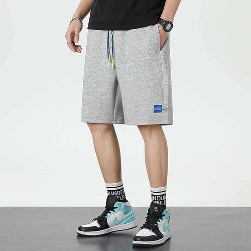 New Summer Mens Five-point Pants Plus Size Fat Drawstring t