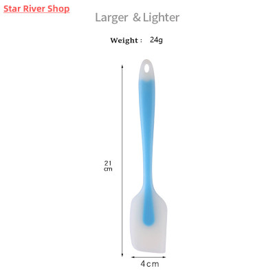 Kitchen Silicone Spatula Translucent For Cooking Dough Scrap
