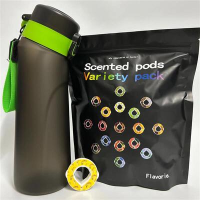 Air Up Water Bottle With Flavor Pods Set And Straw 750ml Out