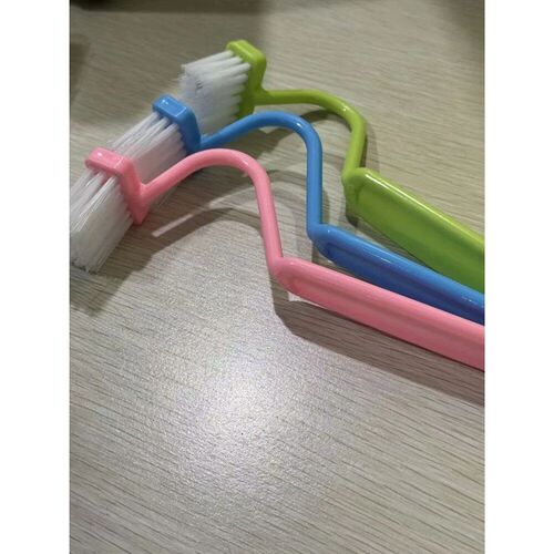 1/2/3PCS Curved Toilet Brush Long Handle Toilet Cleaning Bru