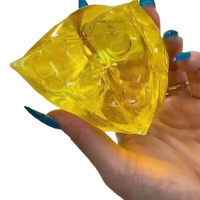 Squishy Honey Cheese Square Fidgets Toys Super Soft Mochi Ch
