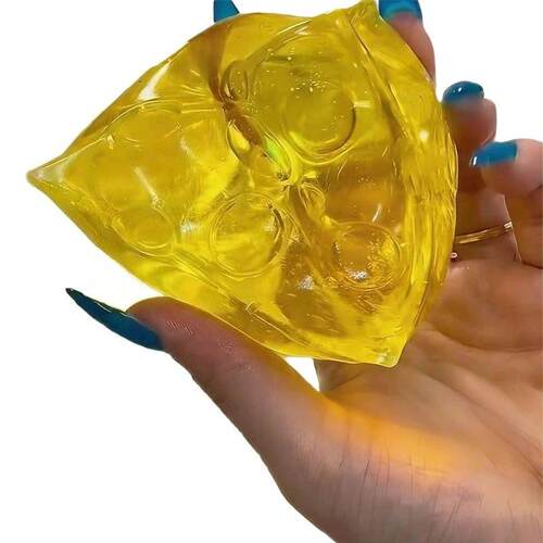 Squishy Honey Cheese Square Fidgets Toys Super Soft Mochi Ch