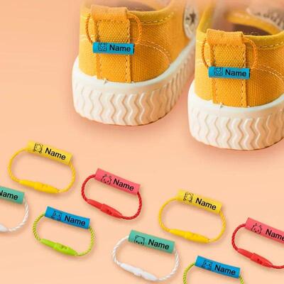 20pcs Baby Shoes Schoolbag Cup Clothes Name Sticker Waterpro