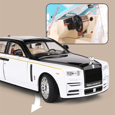 1:22 Rolls Royce Phantom Alloy Car Model Diecast & Toy Vehic