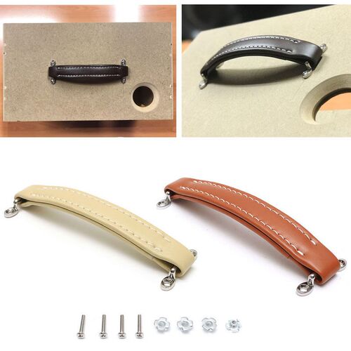 1PC Vintage Leather Handle Guitar Amplifier Handle for Ukule