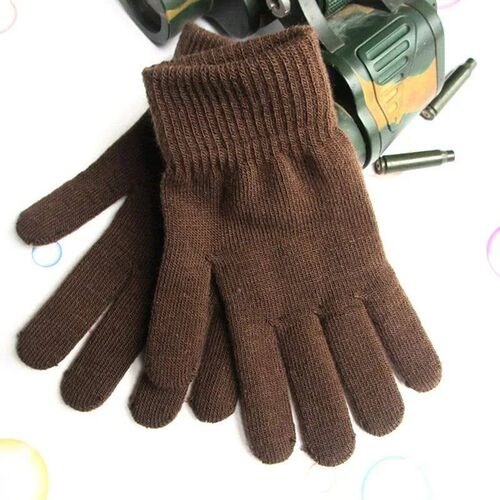 Women Gloves Knitted Solid Autumn Winter Hand Warmer Thicken