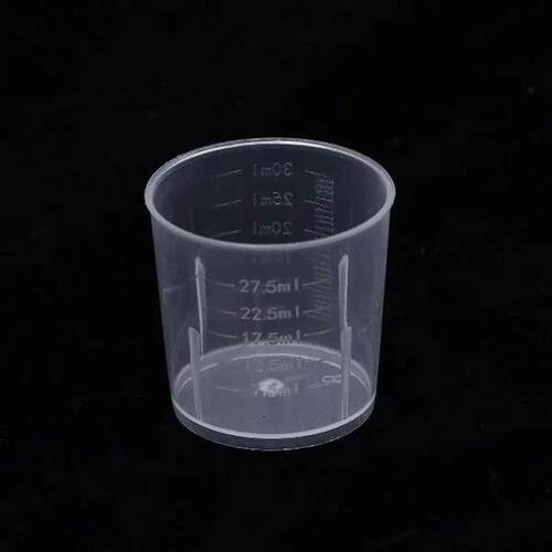 100 Pcs Measuring Cup Stir Stick Set 30ml Plastic Cups