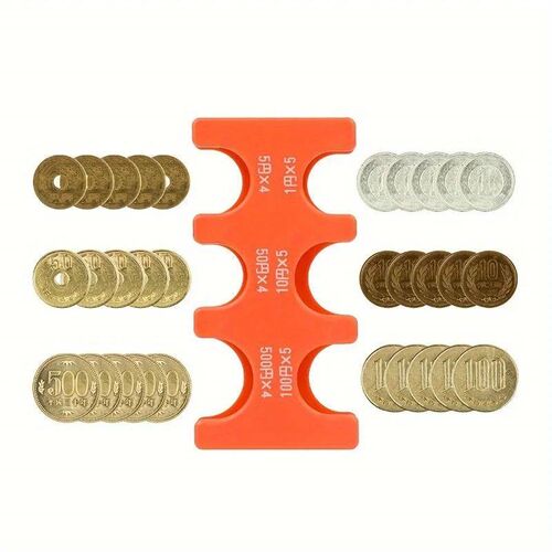 Mini Portable Coin Organizer, Portable Plastic Coin Holder,