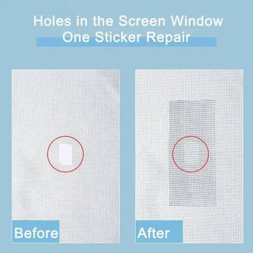 Adhesive Mosquito Net Repair Tape Adhesive Mesh Screen Tape