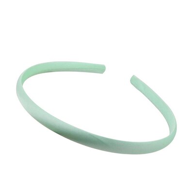 Red Blue Green Pink Satin Headband for Women girls Kids Hair