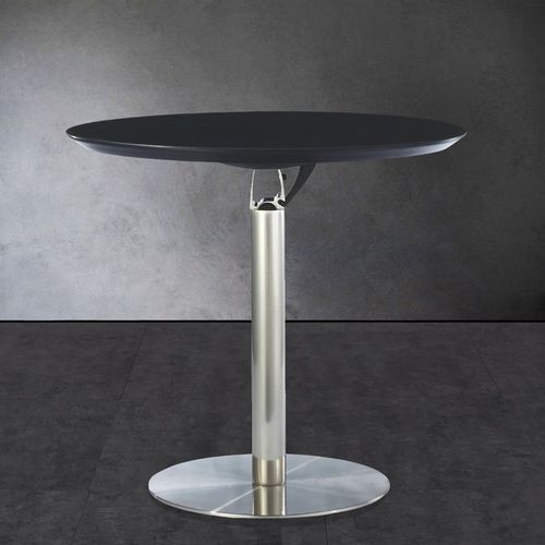 折叠桌圆形咖啡桌休闲商业桌前台桌BS塑料折叠圆桌洽谈等位桌子