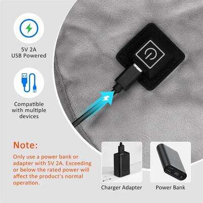 Electric Heating Shoulder Pad Hot Compress Warming Blanket H
