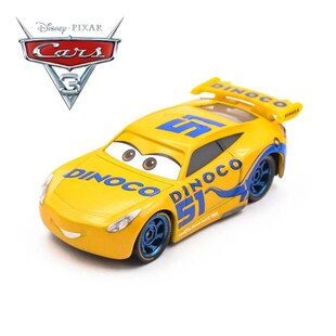 Pixar Cars 3 Lightning McQueen Jackson Storm Ramirez Smokey
