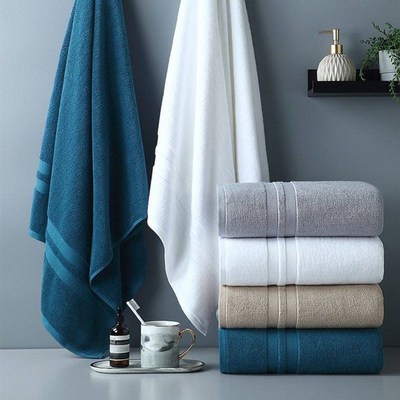 70*140cm 35*75cm Hotel cotton bath towel towel suit浴巾毛巾
