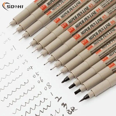 Pigment Liner Pigma Micron Ink Marker Pen 0.05 0.1 0.2 0.3 0