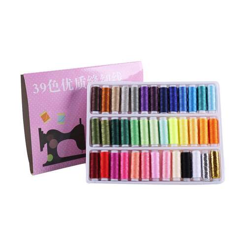 100 colors sewing thread 402 color needle and thread set