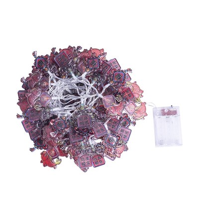 New Year decoration Christmas flashing lights string Chinese