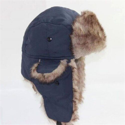 Mens Winter Trapper Aviator Trooper Earflap Warm Russian