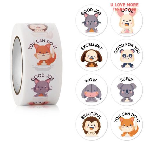 500pcs Star Reward Stickers for Kids School Teacher Supplies
