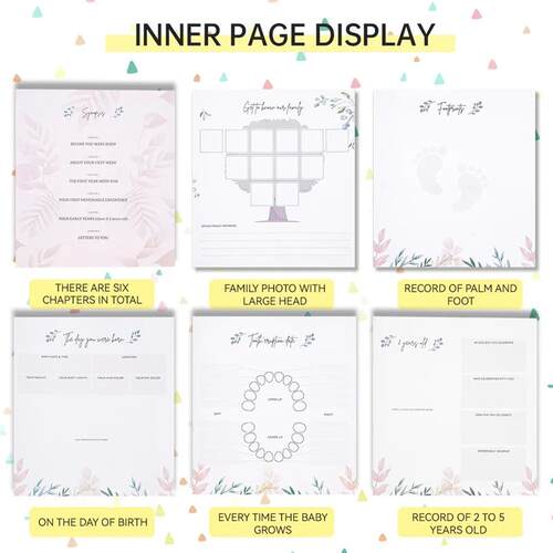 Baby Memory Book Scrapbook Photo Album Pregnancy Diary Cute